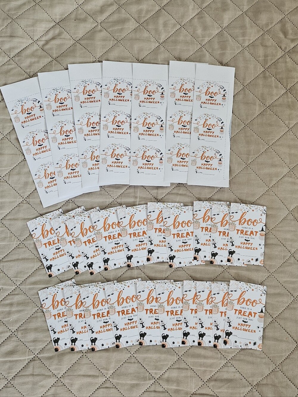 Halloween gift stickers for goodie bags, gift favors Halloween party